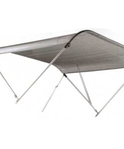 Bimini Tessilmare Wit 2 boogjes Aluminium 225 x 215 x H115cm