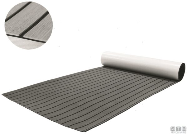 Deck vloer kleur teak 100 x 200 cm - Afbeelding 12