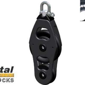 Antal Fiddle Blok 50mm (10mm lijn)
