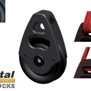 Antal Katrol (web blok) 60mm voor lijnen tot 12mm