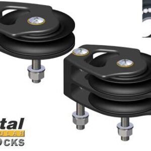 Dubbel Cheek Blok Antal 50mm voor 10mm lijn