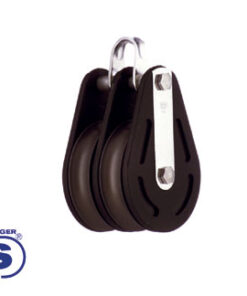 Katrol Dubbel Sprenger 70mm voor lijnen tot 14mm