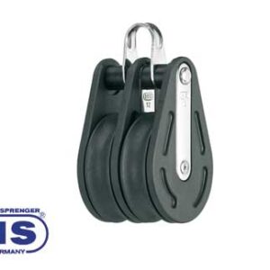 Katrol Triple Sprenger 50mm voor lijnen tot 12mm