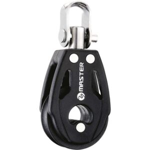 Katrol Master Windrider Enkele 75mm voor lijnen tot 14mm