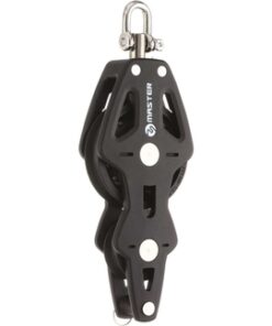 Katrol Fiddle met Becket Master 60mm voor lijnen tot 12mm