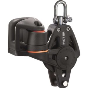 Katrol Master Enkele met Becket & Cam kikker 50mm voor lijnen tot 10mm