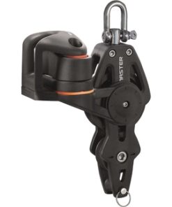 Katrol Master Fiddle met Becket & Cam kikker 50mm voor lijnen tot 10mm