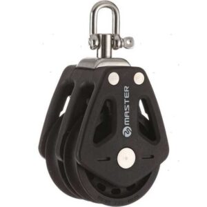 Katrol Dubbel Master 50mm voor lijnen tot 10mm