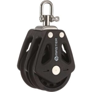 Katrol Master Dubbel 72mm voor lijnen tot 12mm