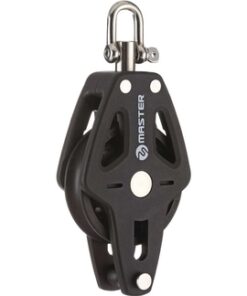 Katrol Master Enkel met Becket 90mm voor lijnen tot 14mm