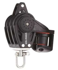 Katrol Master Drievoudig met Becket & Cam kikker 40mm voor 8mm lijnen