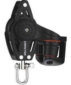 Katrol Master Windrider Enkele met Becket & Cam kikker 40mm voor lijnen tot 8mm