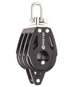 Katrol Master Windrider Drievoudig met Becket 57mm voor 10mm lijnen