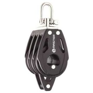 Katrol Master Windrider Drievoudig met Becket 57mm voor 10mm lijnen