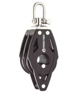 Katrol Master Windrider Dubbel met Becket 57mm voor lijnen tot 10mm