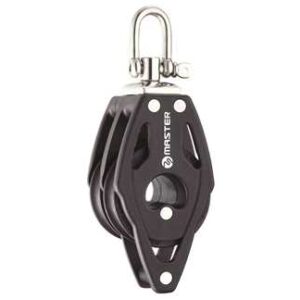 Katrol Master Windrider Dubbel met Becket 57mm voor lijnen tot 10mm