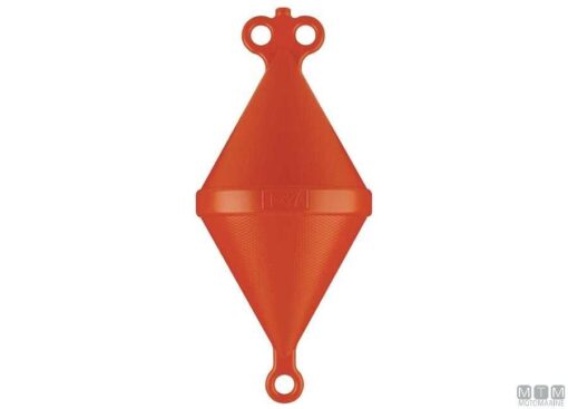 Dubbele Kegel Mooring Boei Wit 1030x500mm - Afbeelding 4