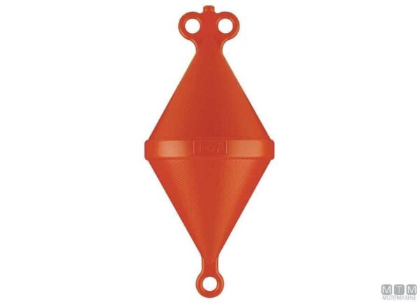 Dubbele Kegel Mooring Boei Wit 1030x500mm - Afbeelding 4