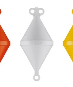 Dubbele Kegel Mooring Boei Rood 1030x500mm