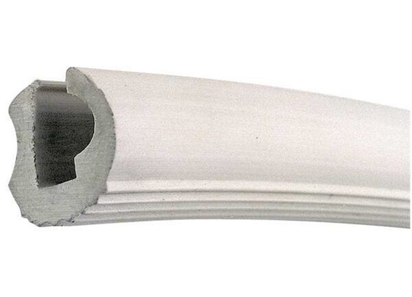 Fendering Profiel Eco1 H25 Wit 12mts - Afbeelding 2
