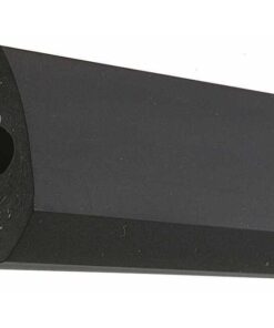 Fenderprofiel Eco2 H25 zwart 12m