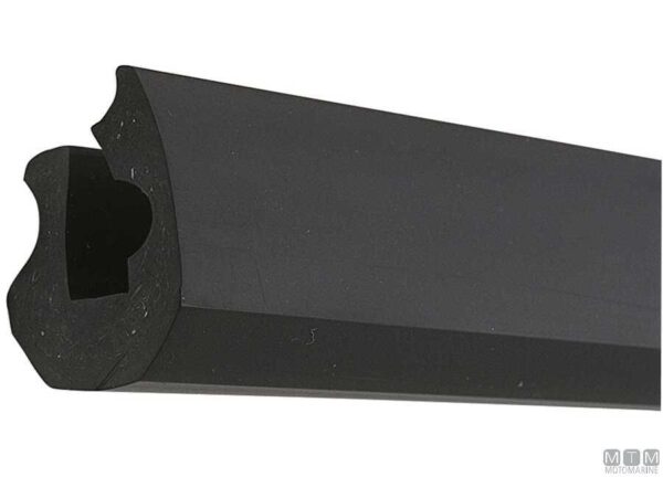Fenderprofiel Eco2 H25 zwart 16m - Afbeelding 9