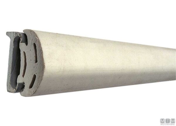 Fenderprofiel U-flat H40 zwart 24m - Afbeelding 2