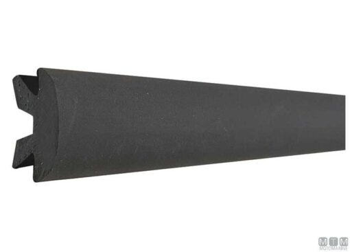 Fendering profiel H56 Zwart 12mt - Afbeelding 2