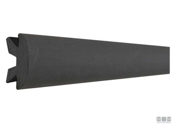 Fendering profiel H56 Zwart 12mt - Afbeelding 2