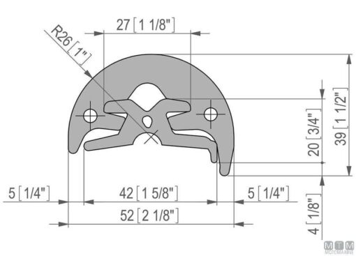 Tessilmare Radial 52 Wit 24mt - Afbeelding 10