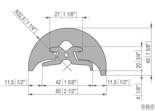 Tessilmare Radial 52 Wit 12mt - Afbeelding 12