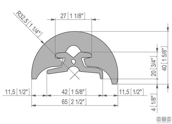 Tessilmare Radial 30 Grijs 12mt - Afbeelding 12
