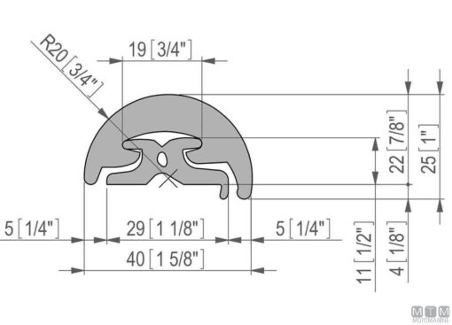 Tessilmare Radial 52 Wit 24mt - Afbeelding 9