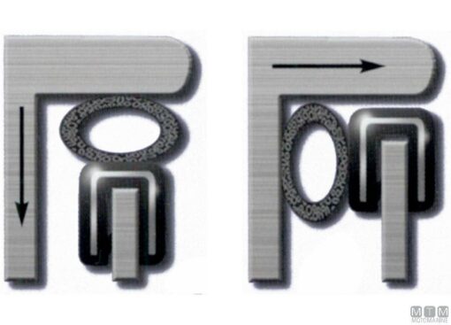 Neopreen afdichtingsprofiel Armflex (12mm ZIJDE) 15mt - Afbeelding 3