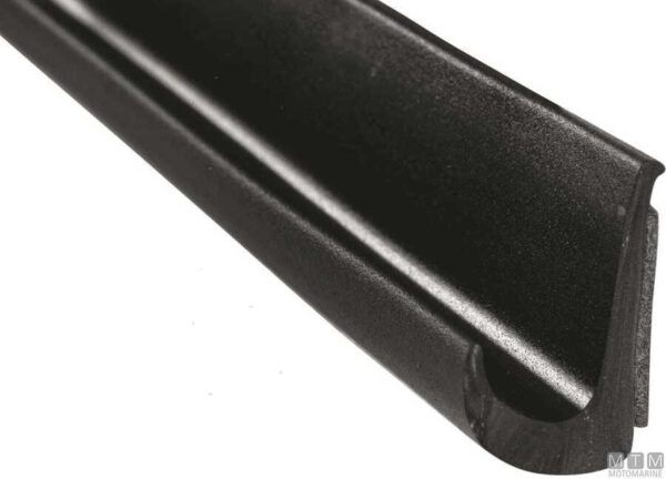 Afwerkingsprofiel Trim-lok Zwart 23,0 x 12,5mm x 15 m