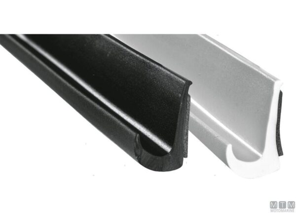 Afwerkingsprofiel Trim-lok Wit 23,0 x 12,5mm x 15 m - Afbeelding 2