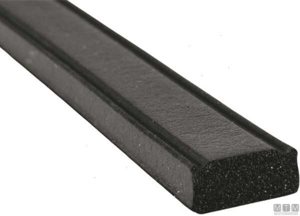 Rubber afdichting 3M 12.5 x 6.5mm 15m