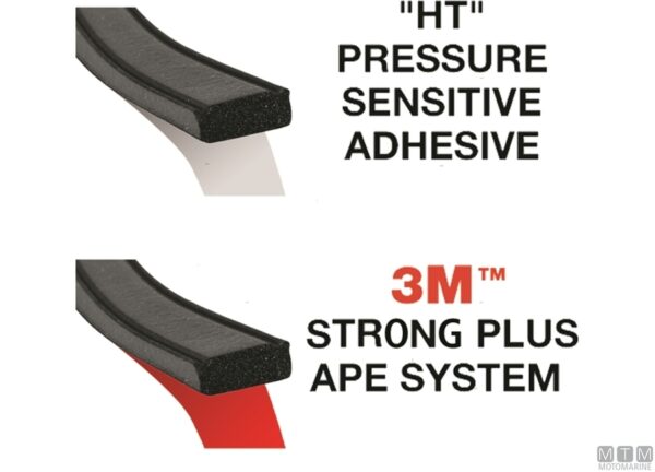 Rubber afdichting 3M 12.5 x 6.5mm 15m - Afbeelding 5