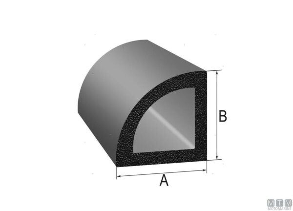 Rubber afdichting 3M 16 x 16mm 15m - Afbeelding 5