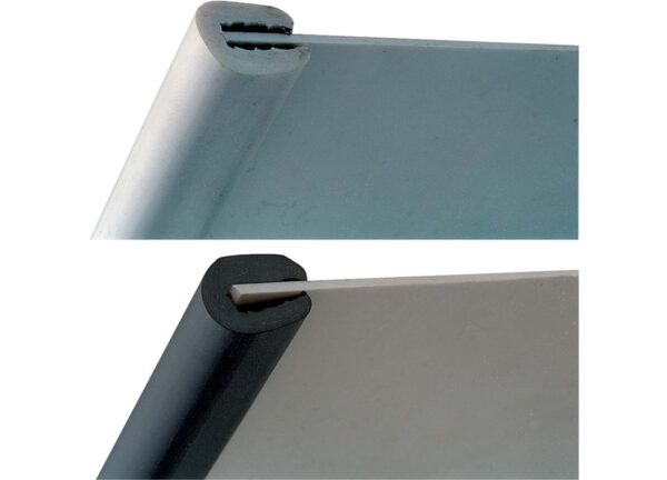 Afwerkingsprofiel Easy Pvc Wit (1.5 - 4mm) 25mt - Afbeelding 4