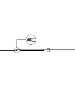 Ultraflex M58 Stuurkabels 2.13 Meter / 7 Voet (Licht Duty)