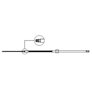 Ultraflex M58 Stuurkabels 2.13 Meter / 7 Voet (Licht Duty)