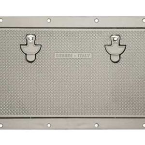 Geanodiseerd Aluminium Grijze Luiken 460 x 510mm