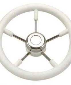 Stuurwiel Riviera met Witte Polyurethaan Grip 350mm