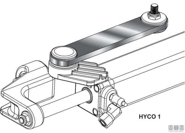 Hydraulisch Stuur Ultraflex Hytech 2 - Afbeelding 2