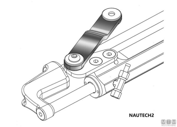Hydraulisch stuur Ultraflex Nautech 2 - Afbeelding 5