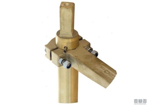 Brons Roer Tor Marine 561 x 270mm - Afbeelding 2