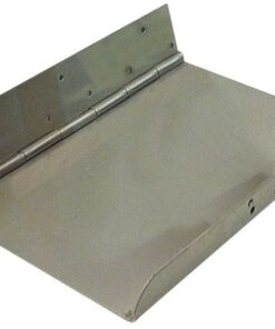Rvs Plaat Bennett 400 x 230 mm