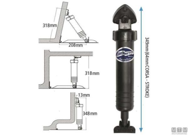 Bennett trim kit ref 24v - Afbeelding 6
