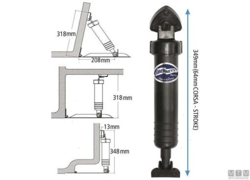Bennett trim kit ref 12v - Afbeelding 6